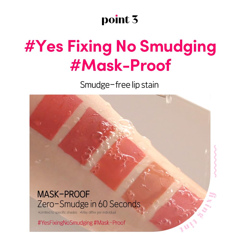 ETUDE Fixing Tint #19 Coral Breeze (4g) | Long Lasting High Pigmented Liquid Lipstick | Waterproof Lightweight Matte Finish Lip Stain | Full Coverage | Korean Makeup, Kbeauty
