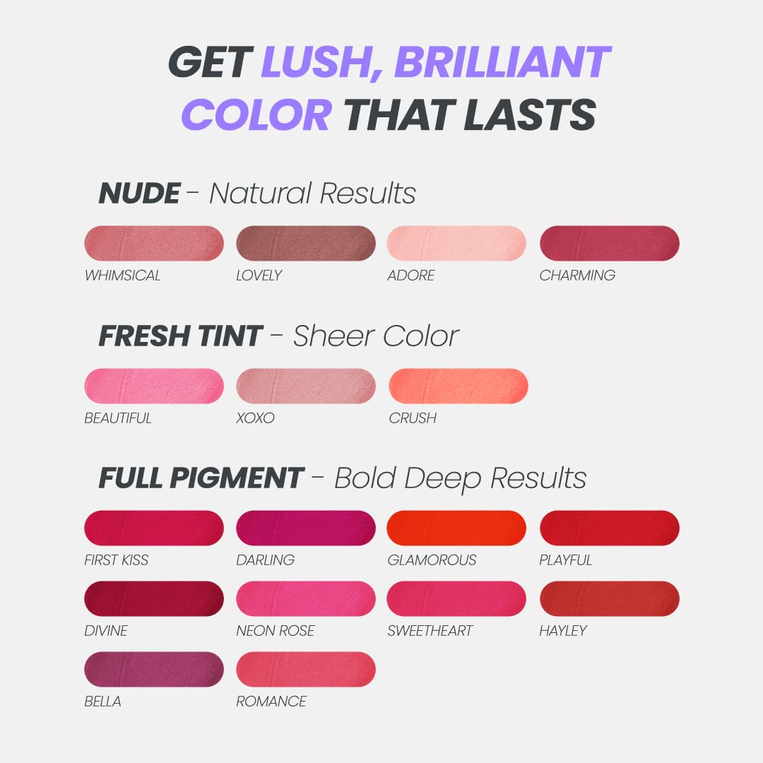 Wonderskin Wonder Blading All Day Lip Stain Peel Off Masque - Long Lasting, Waterproof and Transfer Proof Nude Lip Tint, Matte Finish Peel Off Makeup (Adore Masque)