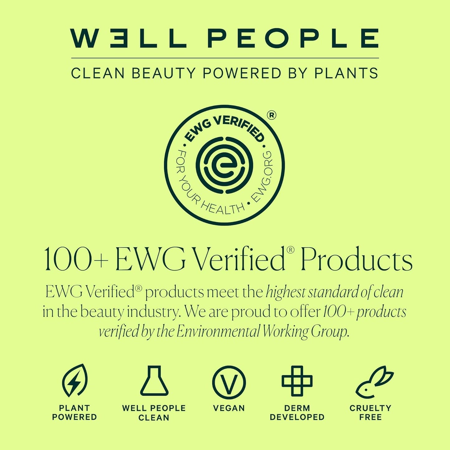 Well People Power Palette Eyeshadow, Five Long-wear, Hyper-pigmented Matte & Shimmer Shades For Intense Color, Vegan & Cruelty-free, Amethyst
