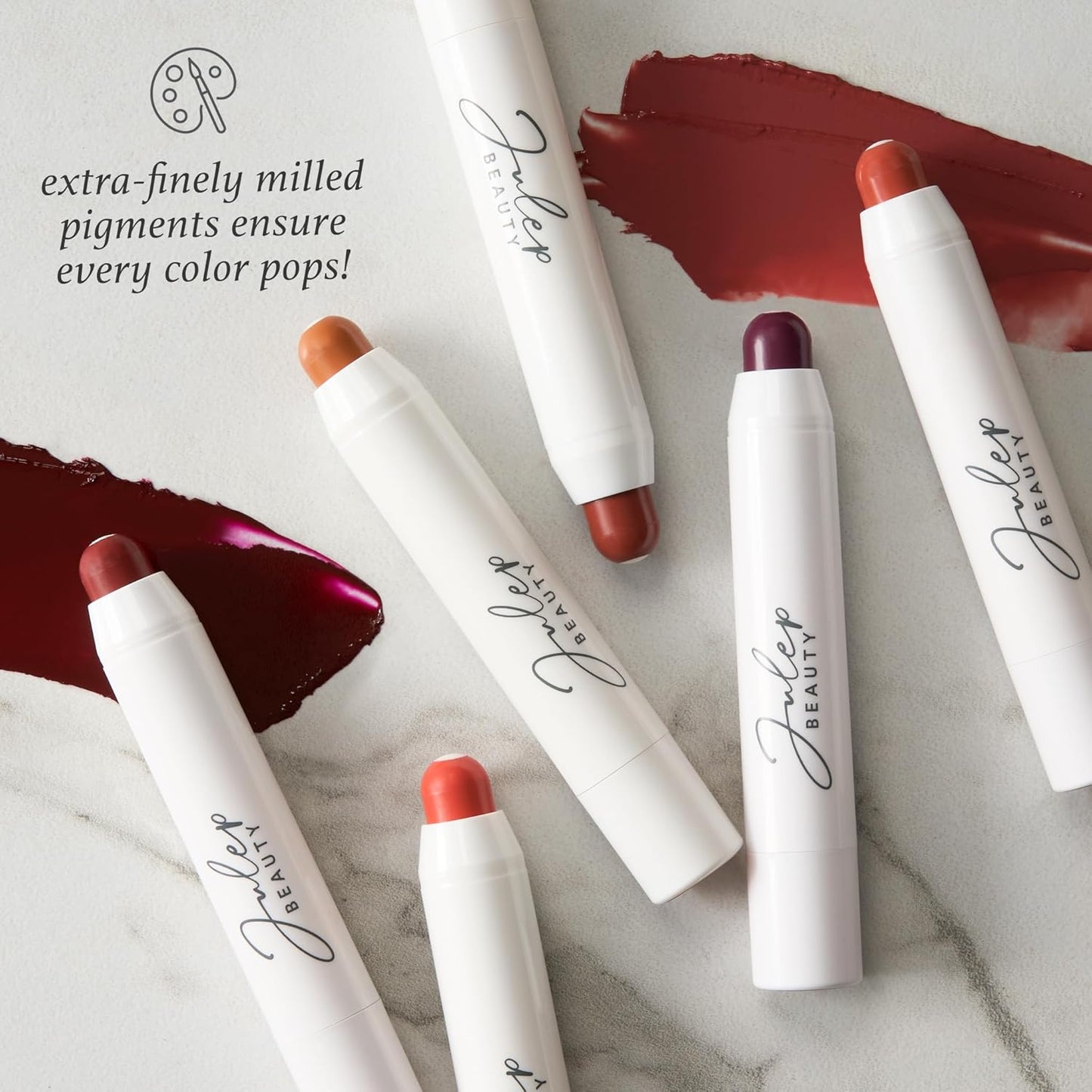 Julep It's Balm Tint of Color Lip Balm - Dusty Orchid Summer | Hydrating Lip Color with Vitamin E Core | Natural Gloss Finish | Vegan & Cruelty-Free