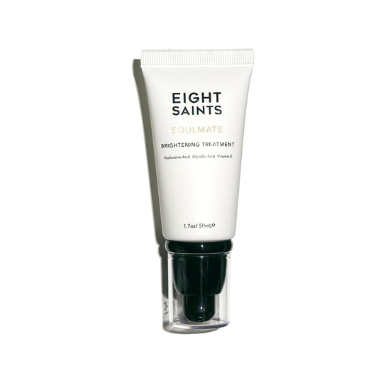 Eight Saints Soulmate Lotion Based 15% Glycolic Acid Serum For Women, Natural and Organic, Anti Aging Serum for Face, Reduce Wrinkles, Fine Lines, and Smooth Skin, 1.7 Ounce