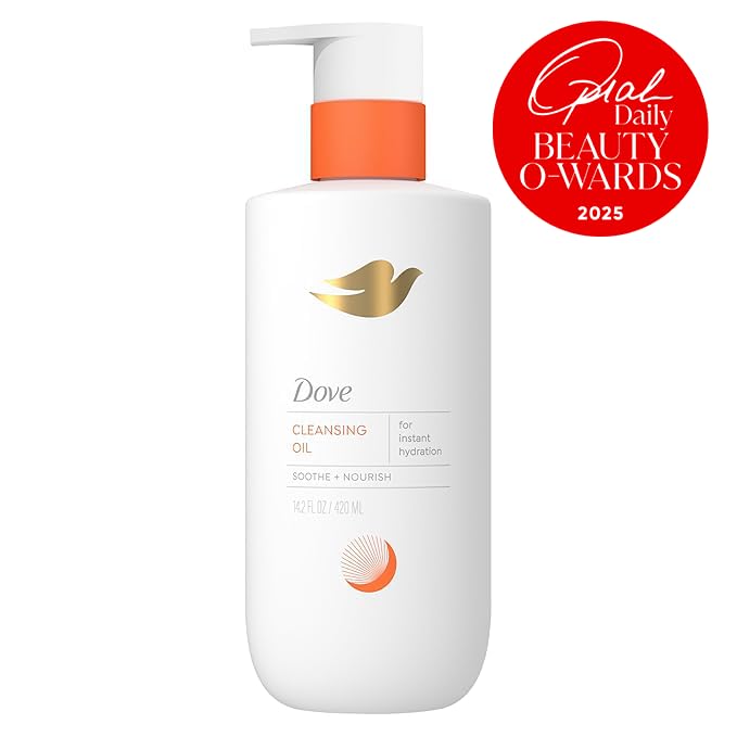Dove Shower Body Oil Wash – Ultra-Moisturizing Cleansing Oil for Dry & Itchy Skin 14.2 oz