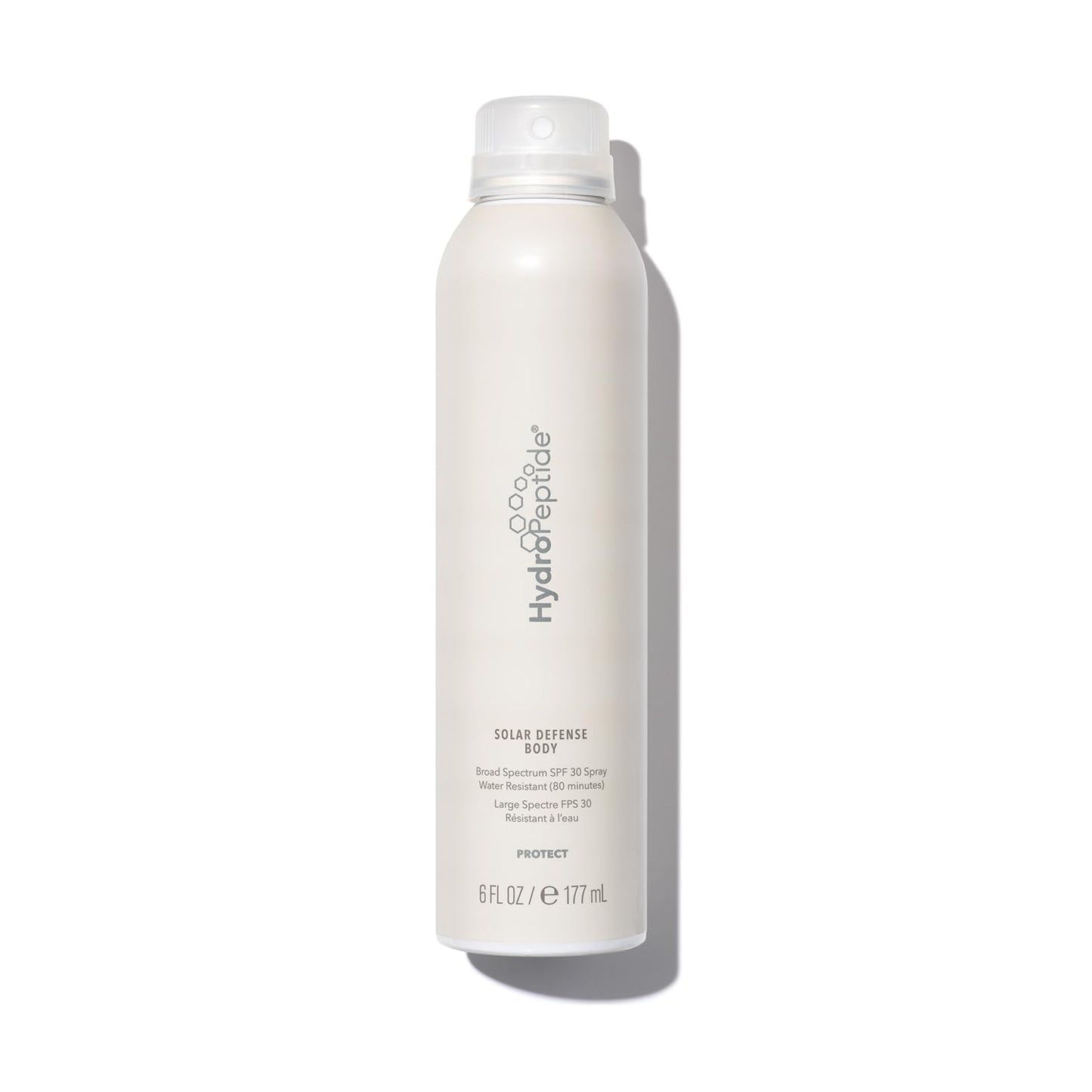 HydroPeptide Solar Defense Body SPF 40, Broad Spectrum, Water Resistant Sunscreen, Hydrates and Soothes, 6 Ounce