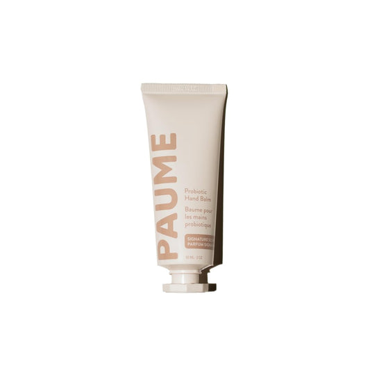 PAUME Probiotic Hand Balm, Non-Greasy, Fast Absorbing, Long Lasting Hydration, Hand Moisturizer for Dry, Chapped, Aging Skin, 2oz