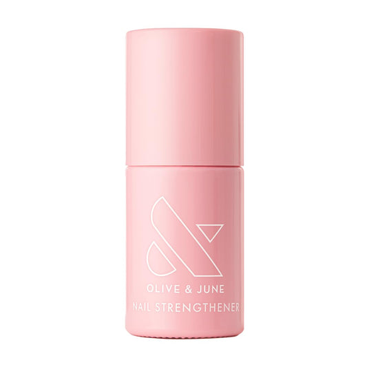 Olive & June Nail Strengthener | Heals & Conditions Weak, Brittle Nails | Up to 77% Increase in Strength | Prevents Peeling & Ridges | Celery Seed + Flora Complex | Vegan, Cruelty-Free Nail Treatment
