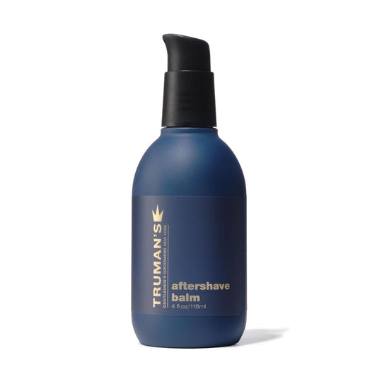 Truman's Gentlemen's Groomers Men's Aftershave Balm, Soothing & Moisturizing for Smooth, Hydrated Skin, 4 fl. oz.