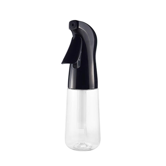 Spray Bottle for Hair (6.8OZ /200ML) Continuous Ultra Fine Mist Sprayer for Hair, Salons, Barber, Plants, Skin Care, Cleaning Black