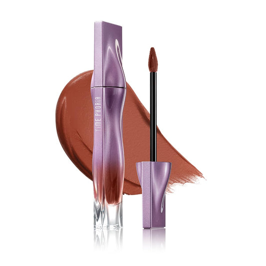 NEBULA VELVET LIP CREAM-Long Lasting Lip Stain, Waterproof and Transfer Proof Lip Tint, Matte Finish Lipstick, Smooth Out Lip Lines, Lightweight Lip Cream, High Coverage (07 MILKY WAY)