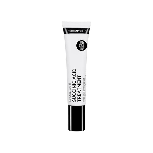 The INKEY List Succinic Acid Treatment 15ml, Clears Blemishes, Acne Treatment, Vegan Friendly, Suitable For All Skin Types