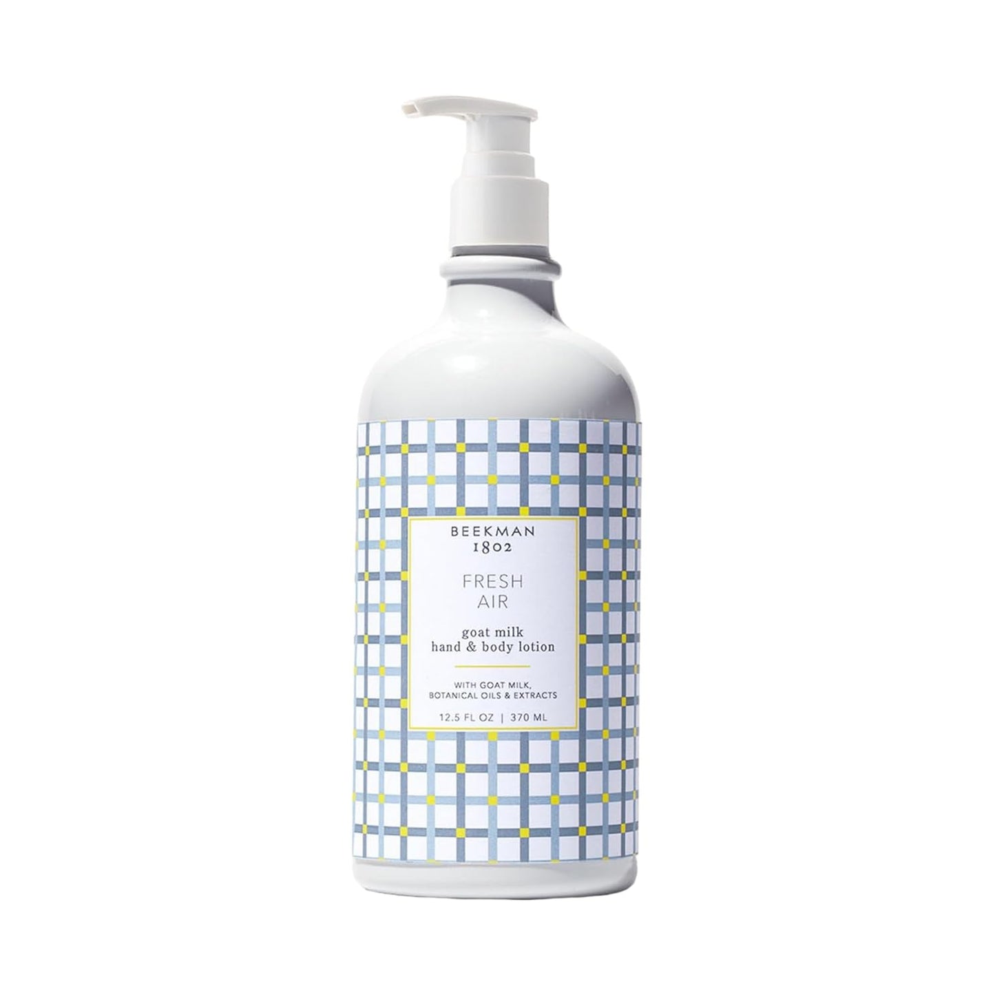 Beekman 1802 Goat Milk Body Lotion, Fresh Air - Scented - 12.5 oz - Hydrating & Moisturizing with Shea Butter - for Sensitive Skin - Cruelty Free - Packaging May Vary - Pump Included, Ready for Use