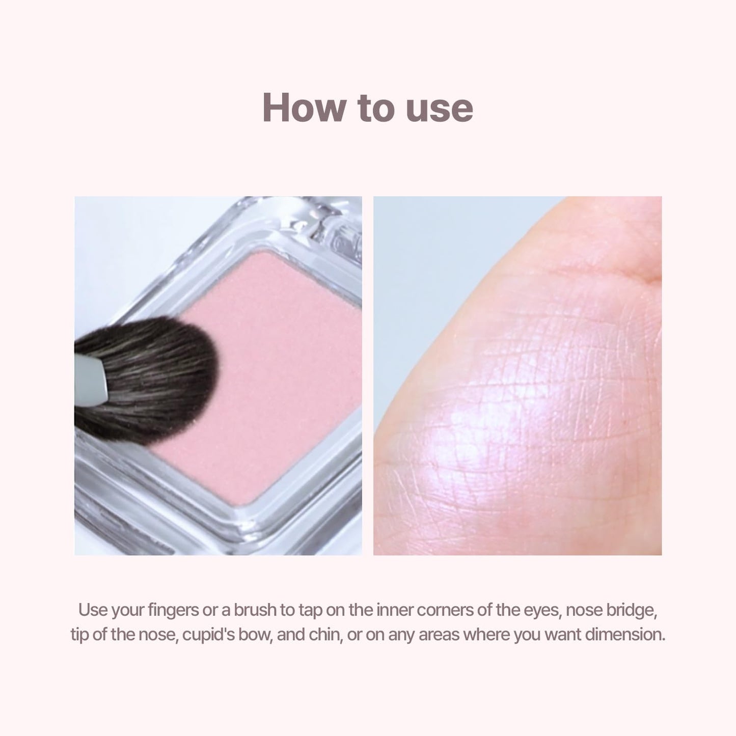 2aN Pure Glash Highlighter WH01 Frosty – Glass-Like Sheen Powder Highlighter for a Natural, Radiant Glow | Buildable, Long-Lasting, Lightweight Formula