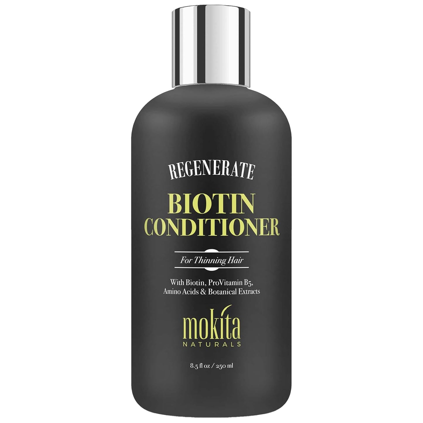 Conditioner with Biotin, ProVitamin B5 and Amino Acids for Repair Treatment and Deep Moisturizing for All Hair Types - Detangle, Protect and Support New Hair Growth - 8.5 Ounces