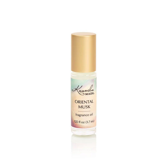 Kuumba Made Oriental Musk Fragrance Oil Roll-On 0.125 fl oz (3.7ml) | Rollerball Perfume | Alcohol Free