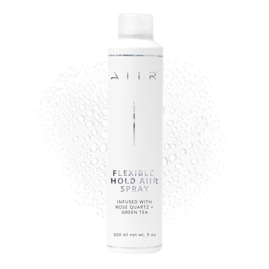 AIIR Flexible Hold Hairspray - Finishing Spray with Light Hold, Soft & Touchable Finish, Enhance Style & Shine, Fight Frizz with Humidity Resistance, Lightweight Hairspray for Fine Thin Hair, 9 oz