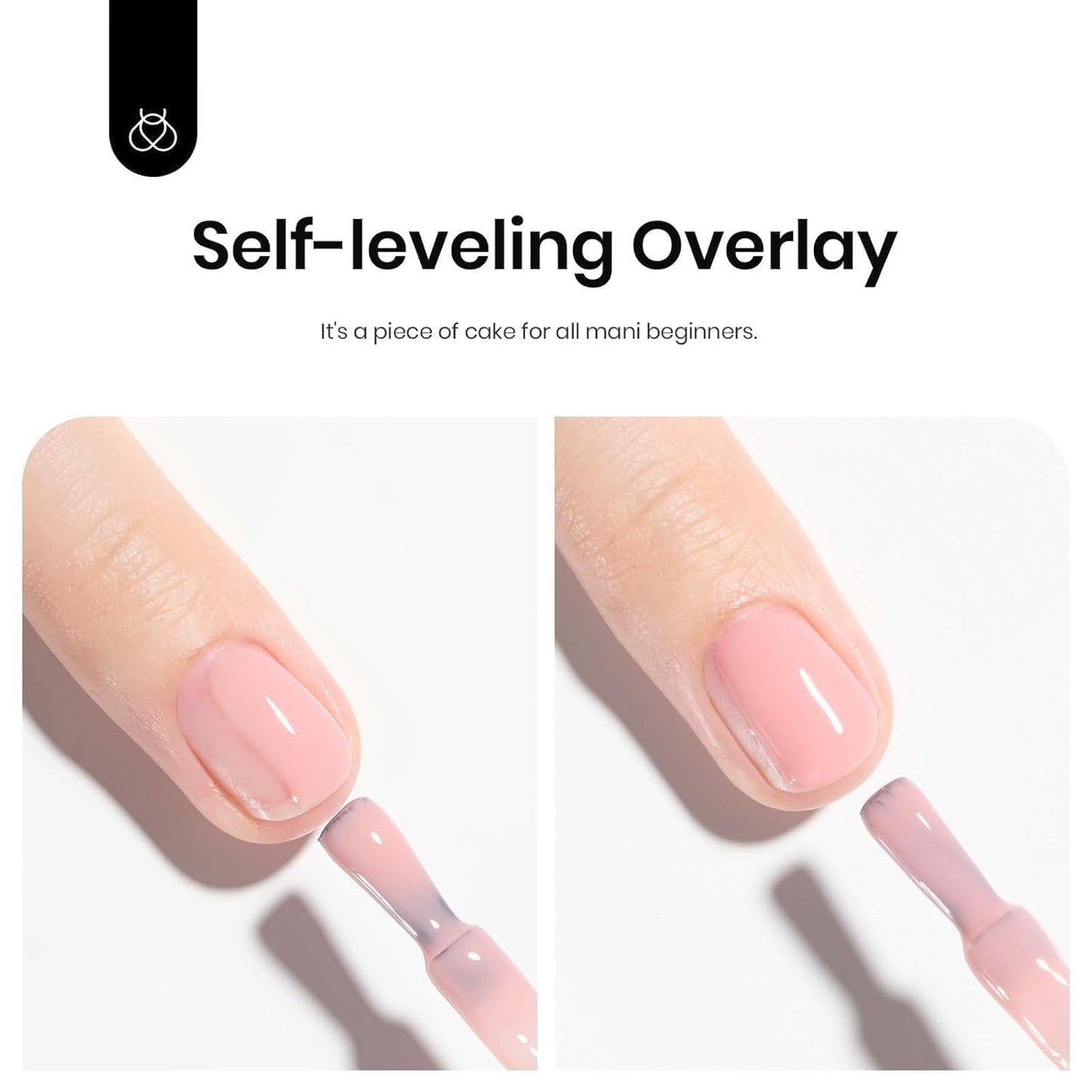 beetles Gel Polish Beetles Rubber Base Gel For Nails 6 Pcs, Builder Nail Gel Aesthetic Nude Colors Pink Gel Polish Gel Strengthener Gel All-in-1 Gift