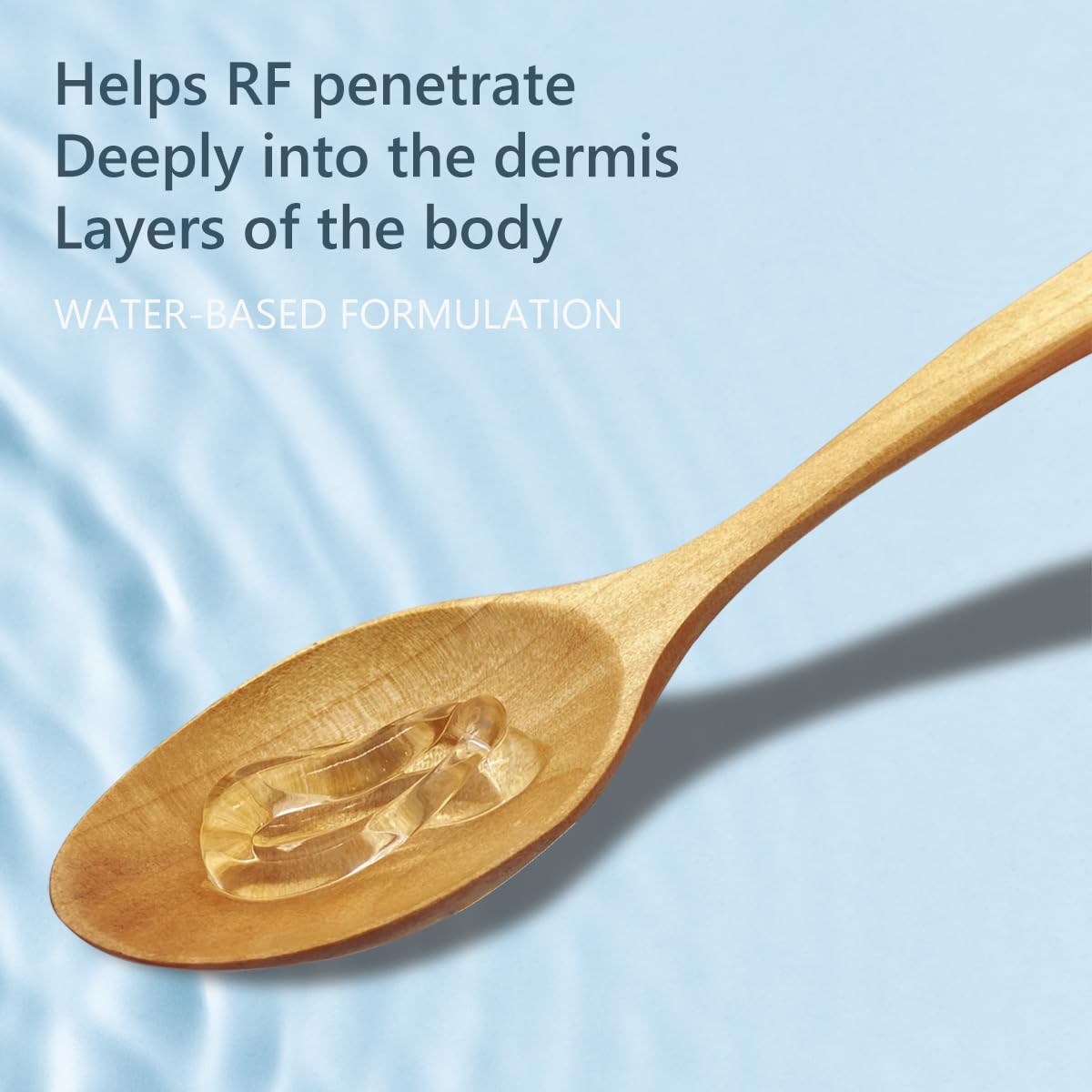 Radio Frequency Gel for Use with RF Facial Machine, Conductive Gel for Face Microcurrent, Use for Skin Soothing and Hydrating, 300g Tube (Pack of 2)