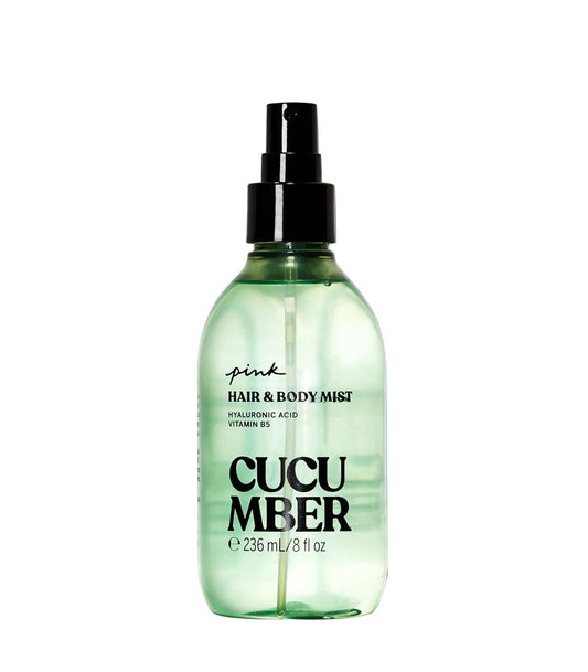 Victoria's Secret PINK Hair and Body Mist, Cucumber 8 oz