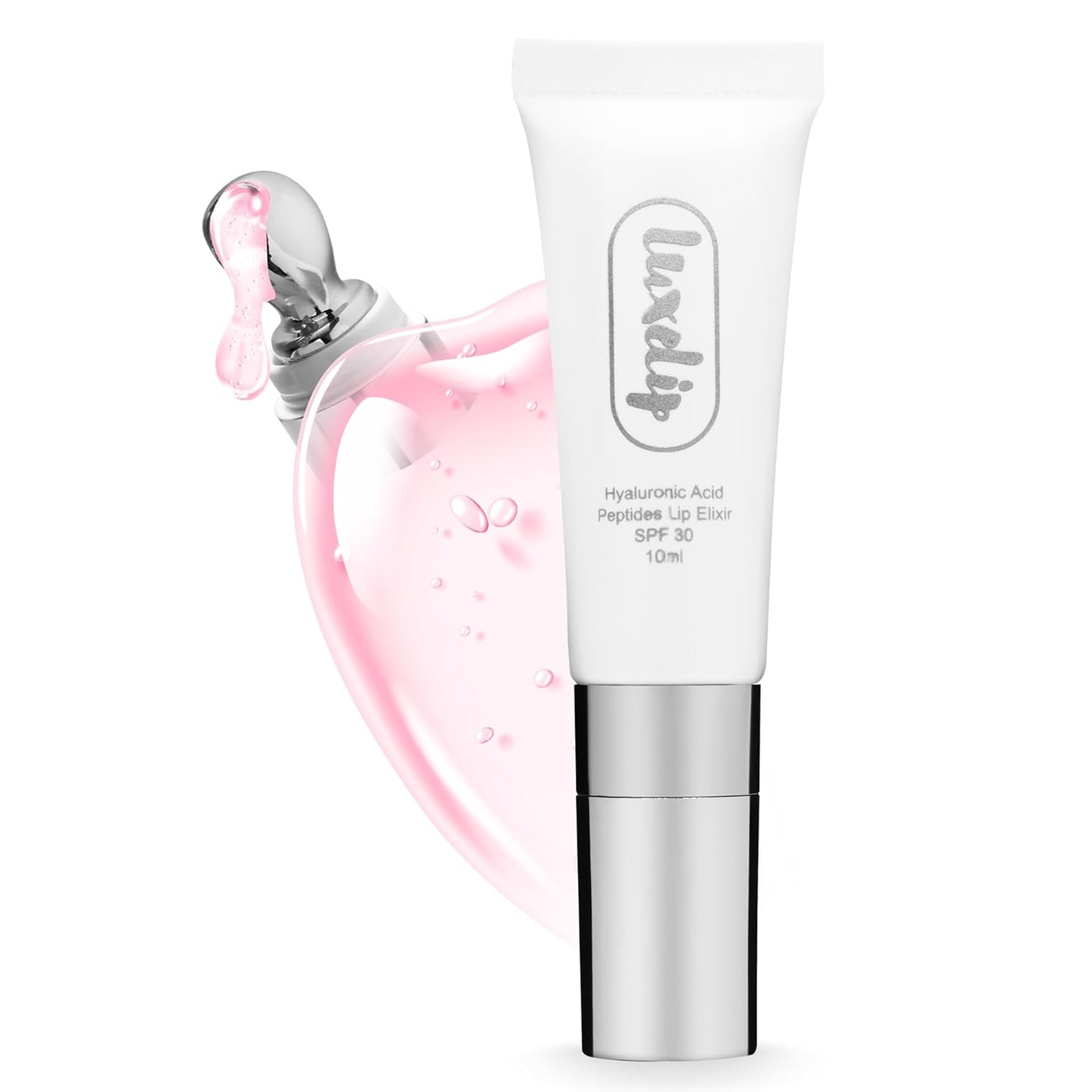 Tinted Lip Balm Elixir – Hydrating Vegan Lip Care with Sheer Color & Moisturizing Glow – Non-Sticky Nourishing Lip Treatment for Soft, Smooth Lips (Raspberry 10ml)