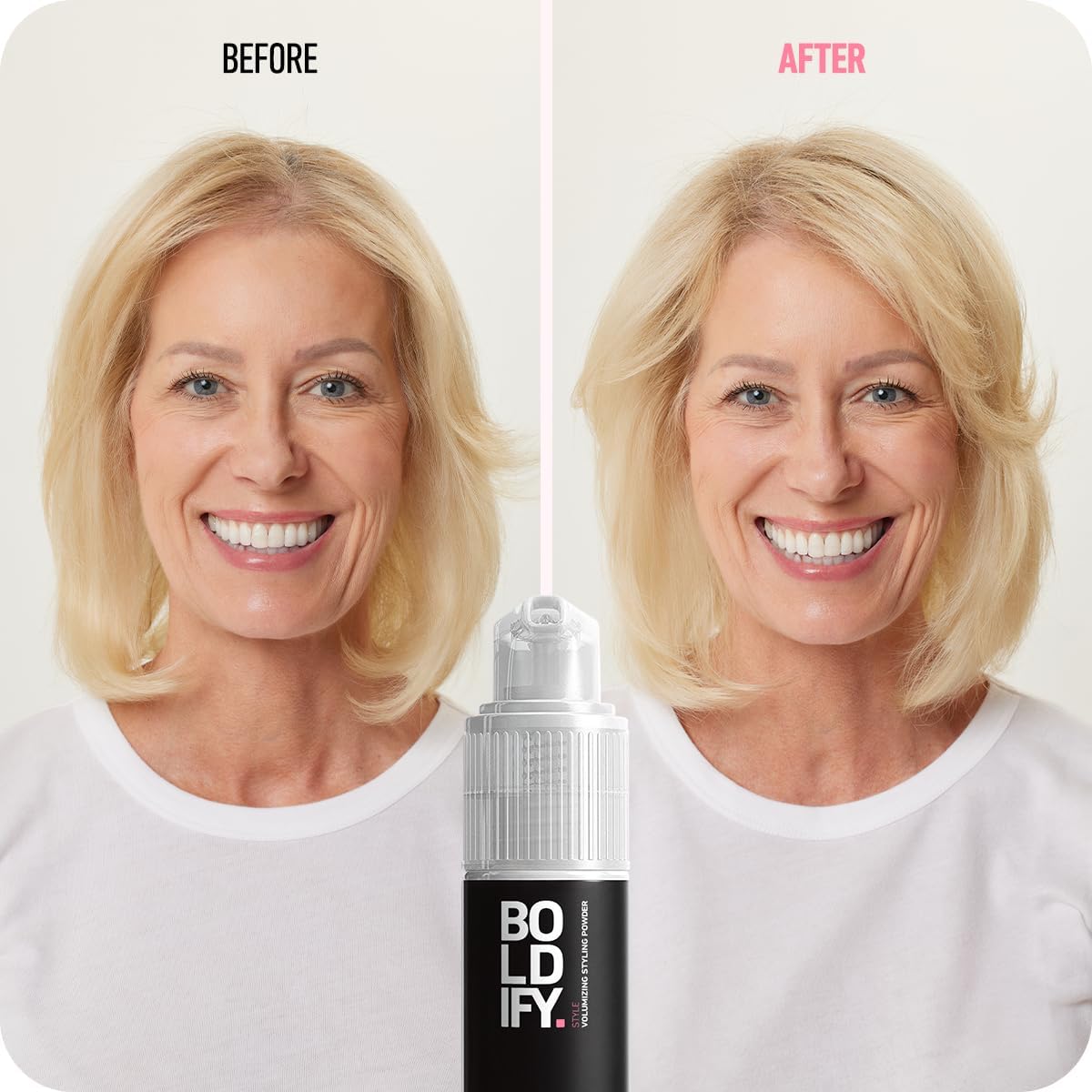 BOLDIFY Hair Texture Powder and Volumizer - Styling for Thinning Hair - Volumizing Powder for Women & Men - Travel Size