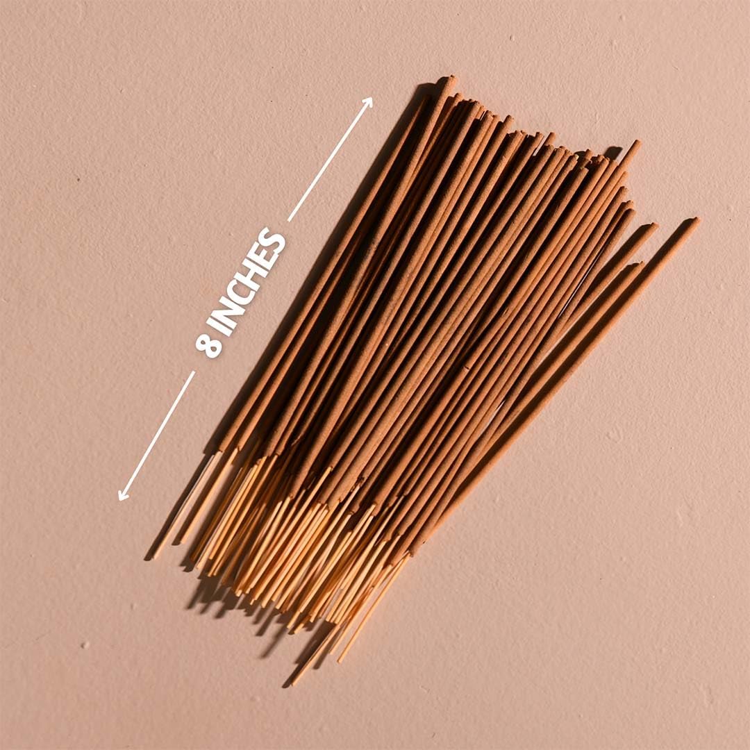 Folkulture Bakery Incense Sticks for Home | Pack of 75 (8") Organic Fall Insence-Stick for Meditation with 45 Mins Burn Time | Organic Insence, Aromatherapy Fall Scents | Non Toxic Coffee Inscent