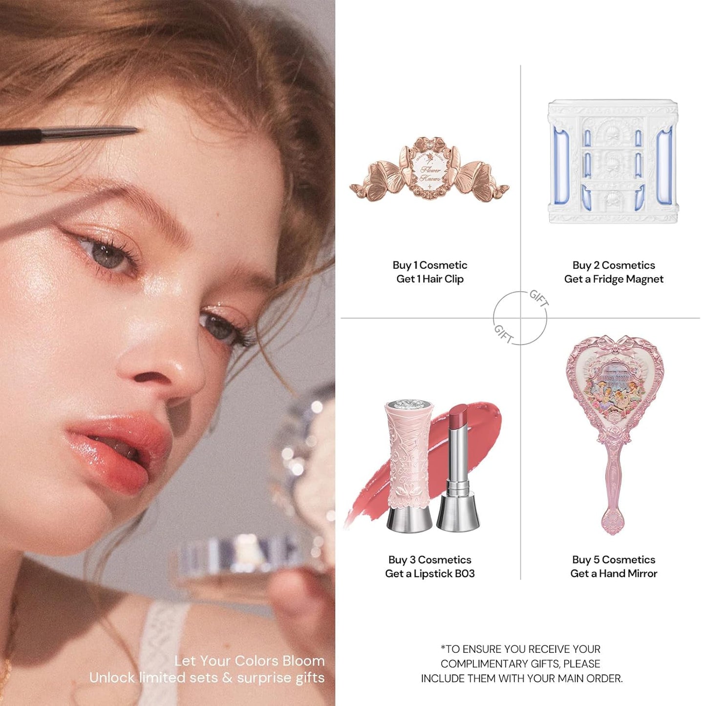 Flower Knows Midsummer Fairytales Liquid Highlighter(Multichrome),Highlighter Makeup,Pearlescent Face & Body Illuminator,Blendable & Long-lasting face Highlighter for All Skin Tones(04 Fairy Whisper)
