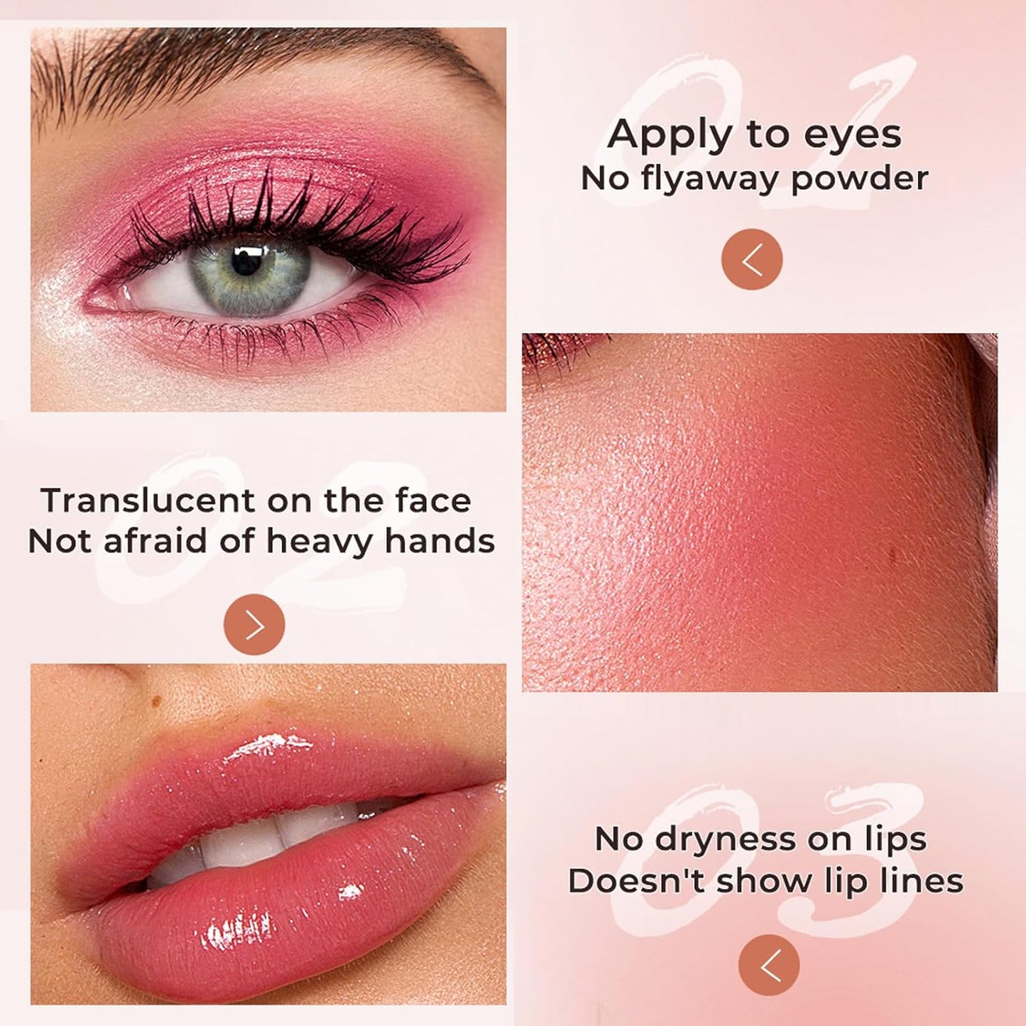 Cream Blush,Color Color Changing Tint,Magic Blush for Cheek & Lip Waterproof Multi-Use Lips and Cheek Tint,Moisturizing Lightweight, Makeup Blush (Black, 1.62 oz)