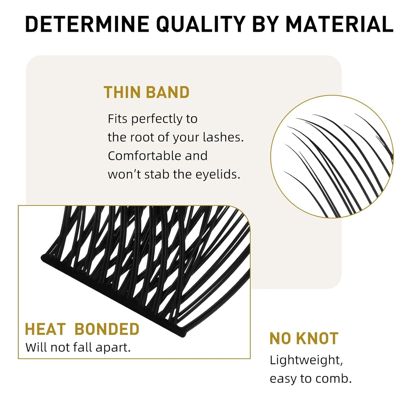 Lash Clusters B10 Mixed Tray DIY Eyelash Extensions 72 Clusters Lashes B&Q Eyelash Extensions Volume Wispy Individual Lash Clusters at Home Lash Extensions (B10,D-8-16MIX)