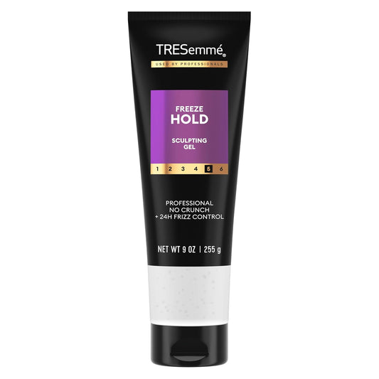TRESemmé Mega Control Pack of 6 Alcohol-Free Hair Gel for Frizz Control with Coconut Oil 9 oz