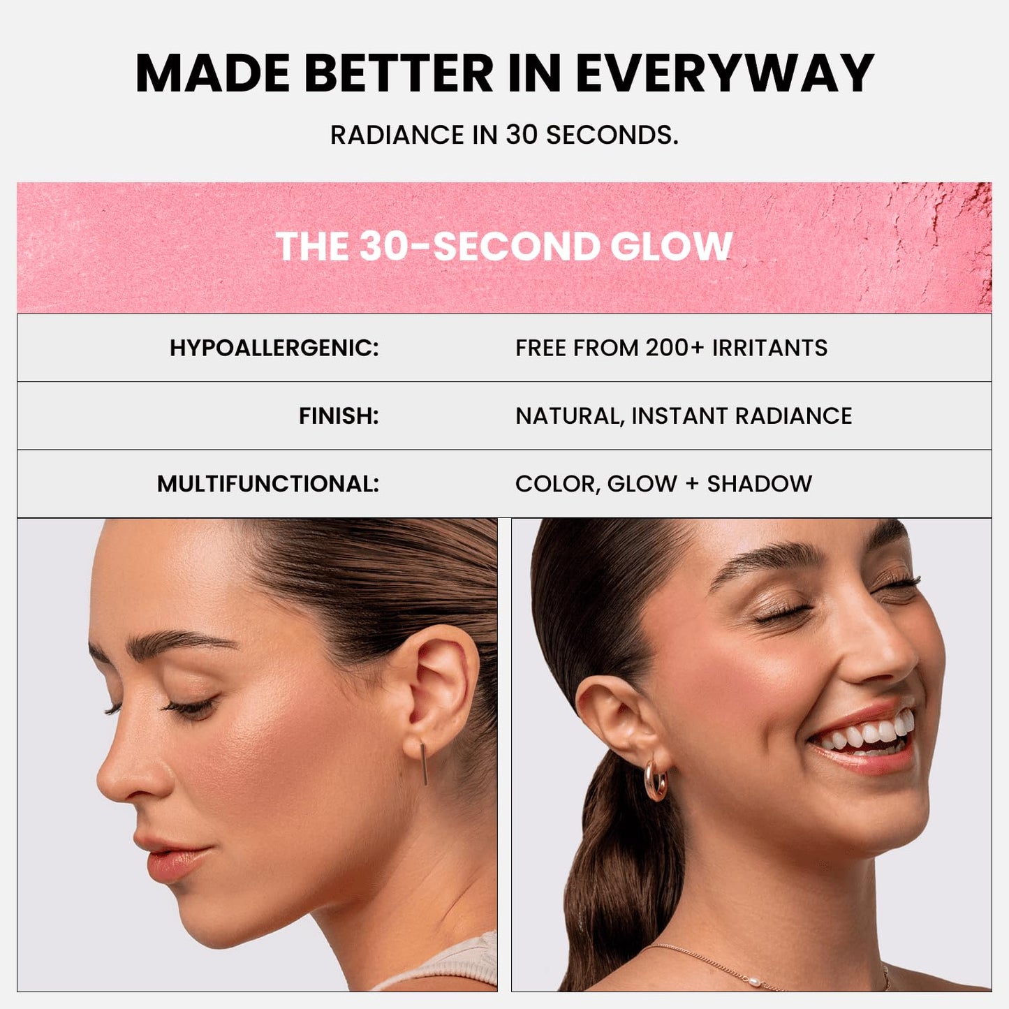 Phase Zero Makeup Powder Blusher - "Making Moves" - 4g / 0.141oz - Pigmented, Lightweight Powder Blushes for a Radiant, Natural Glow