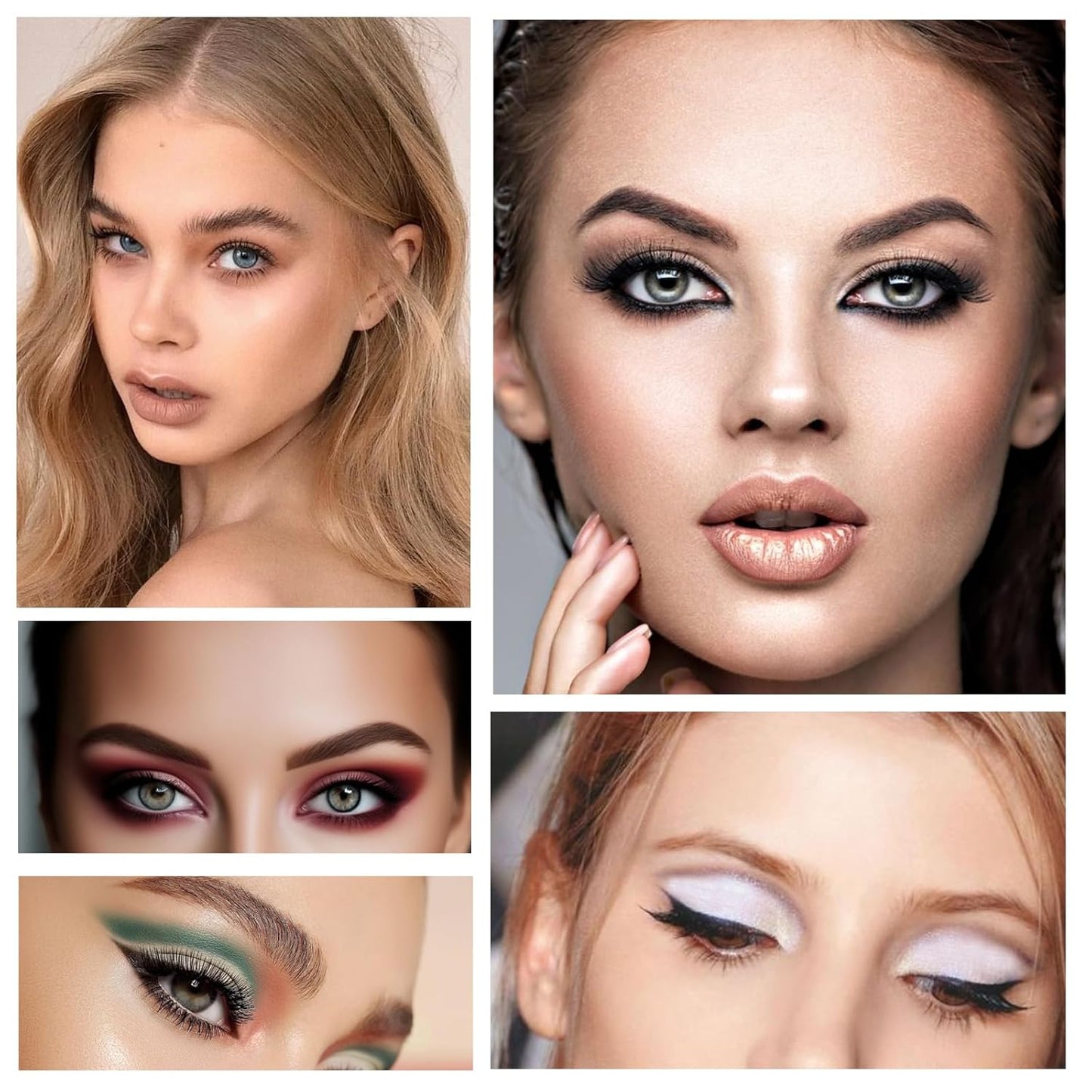 Single Light Brown Eyeshadow, Pressed Powder Matte Eye-Shadow Palette Make-up, Blendable Long Lasting High Pigment Brown Eye Makeup Halloween Eye Paint & Face Body Paint
