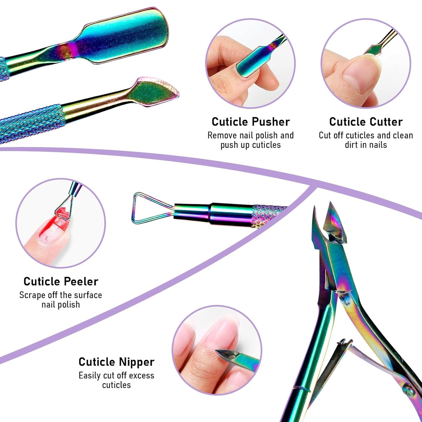Gel Nail Polish Remover Tools Kit, 521Pcs Gel Polish Remover Kit with Nail Clips, Nail Wipes, 100ml Pump Bottle, Cuticle Oil, Cuticle Trimmer, Nail File Block, Nail Brush, Gifts for Women
