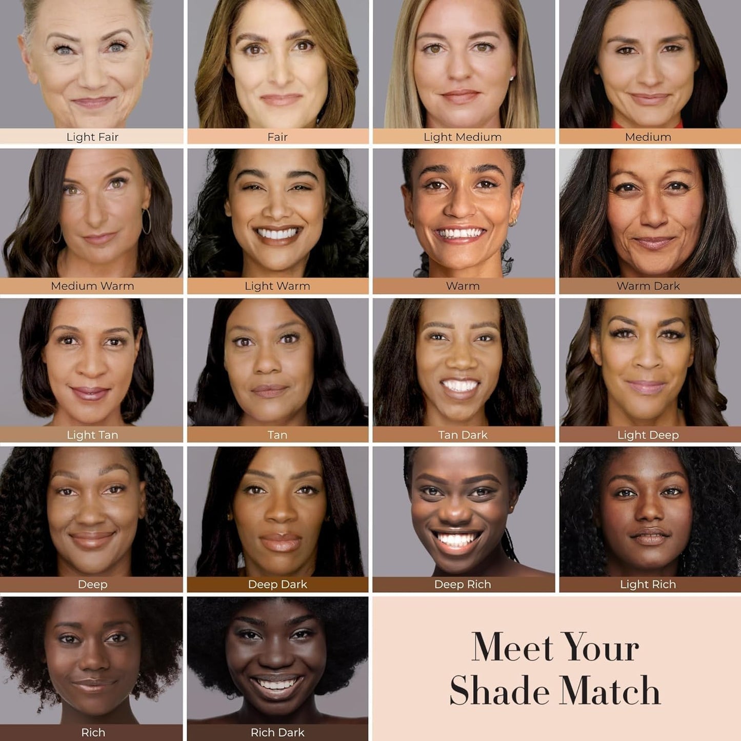 LUMINESS Silk Airbrush Spray Foundation & Buffing Brush Kit – Full Coverage Foundation & Dual-Sided Buffing Brush - Buildable Coverage, Anti-Aging Formula Hydrates & Moisturizes (Shade - Rich)