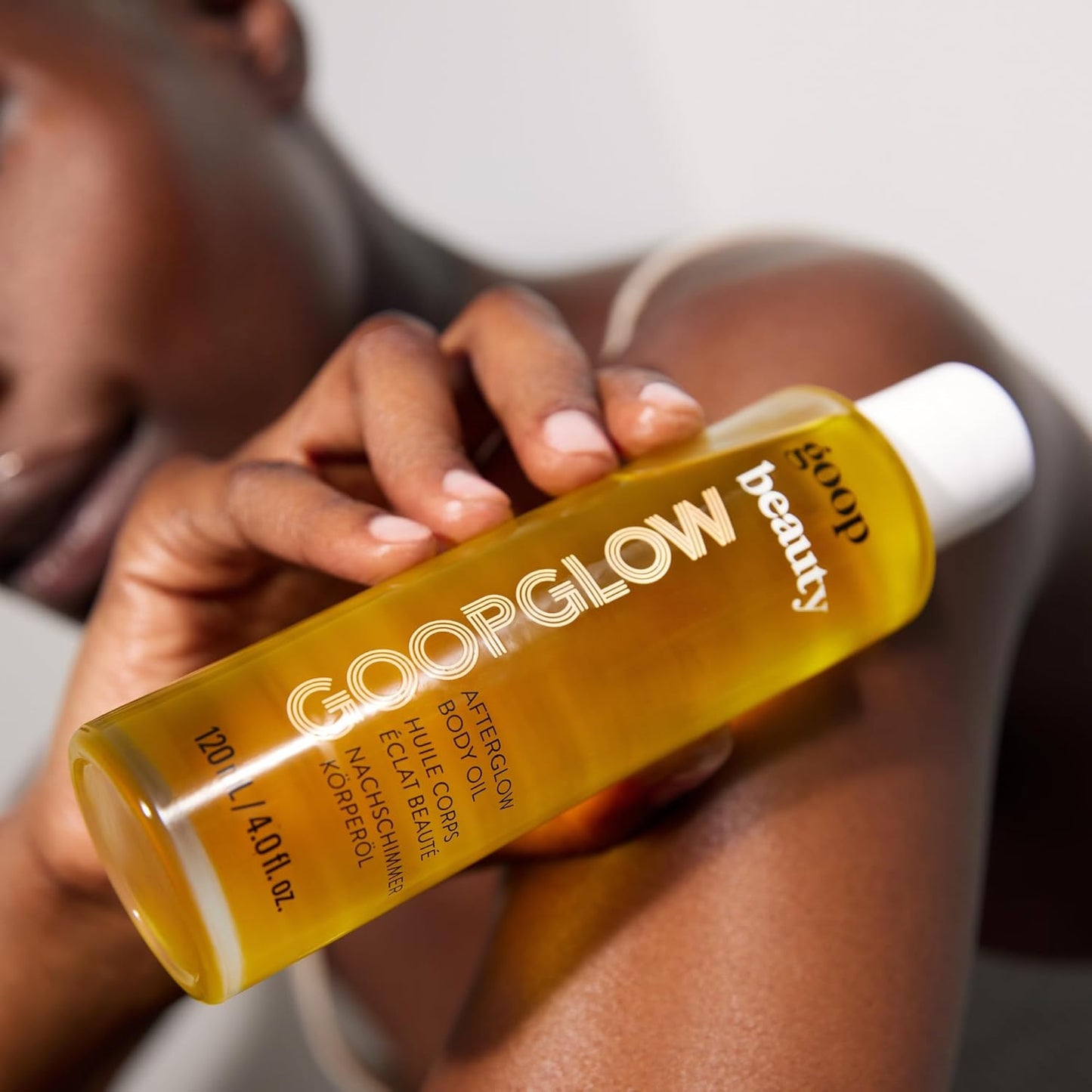 goop Beauty Body Oil | Moisturizer for Dry Skin | Kakadu Plum & Sea Buckthorn Oils | Instant Hydration to Firm & Smooth | 4 fl oz