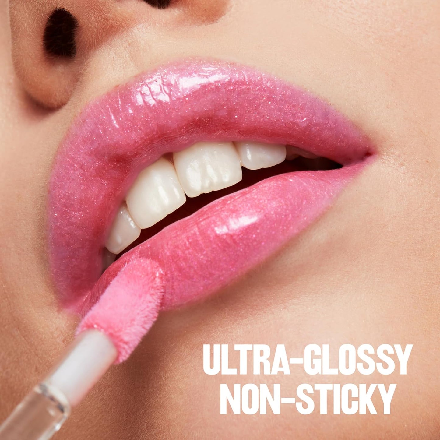 Revlon Super Lustrous Lip Gloss, Non-Sticky, Hydrating, High Shine Finish, 232 Pink Obsessed, 0.13 oz