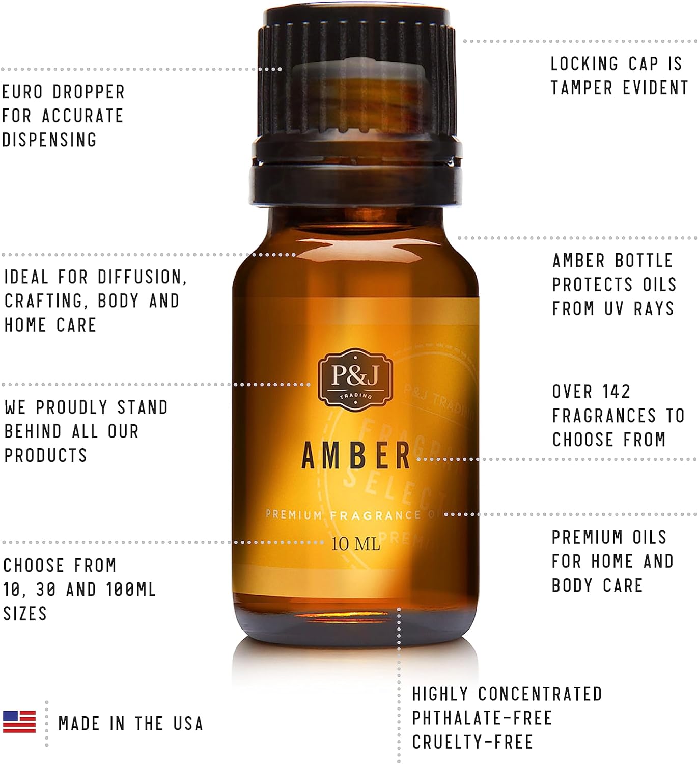 P&J Trading - Mistletoe Scented Oil 100ml - Fragrance Oil for Candle Making, Soap Making, Diffuser Oil
