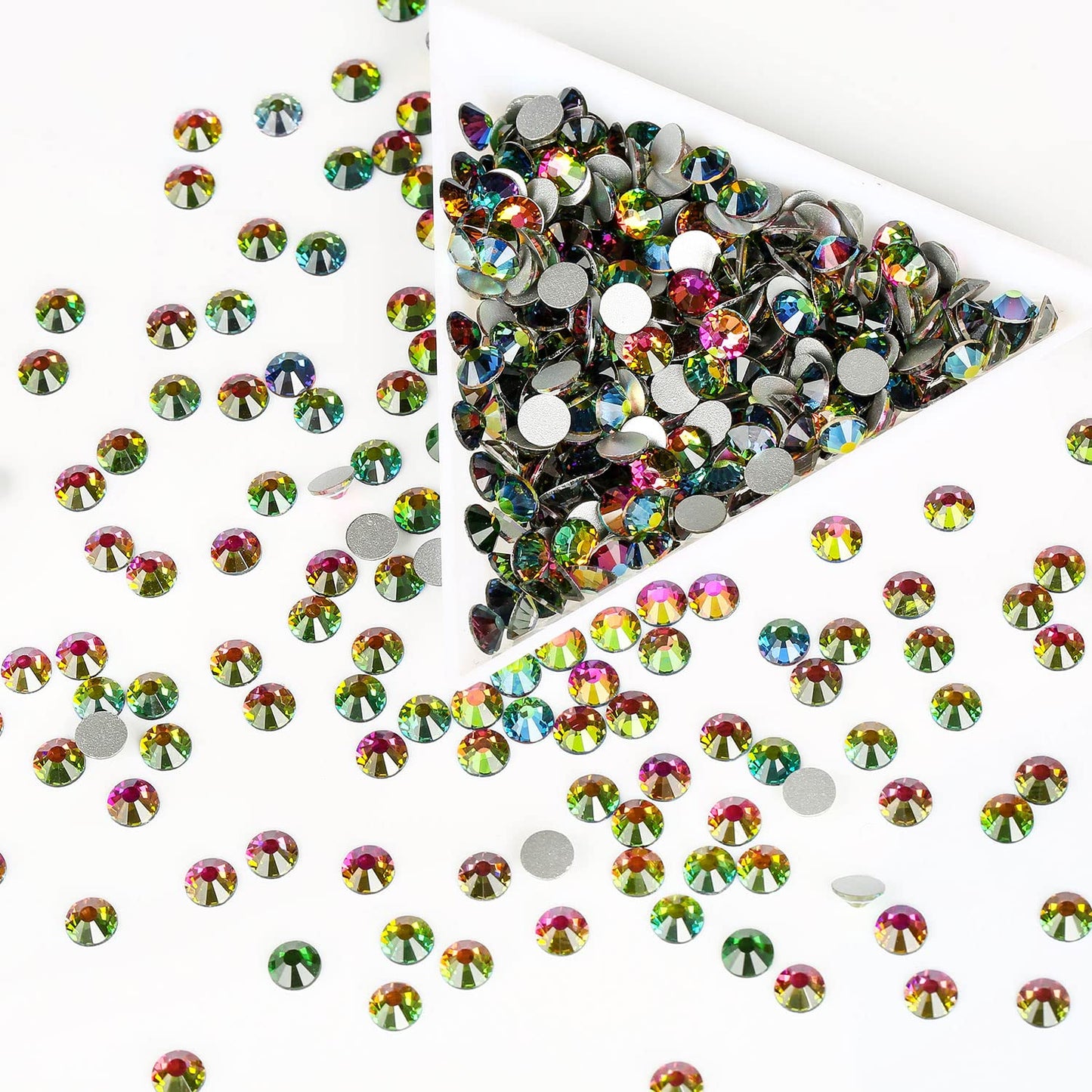 1440Pcs Blaze Crystal Rhinestones,Glass Flatback Rhinestones Gemstones for Nail Face Makeup Art Crafts Clothes Decoration -(SS16,4.0mm,Blaze)