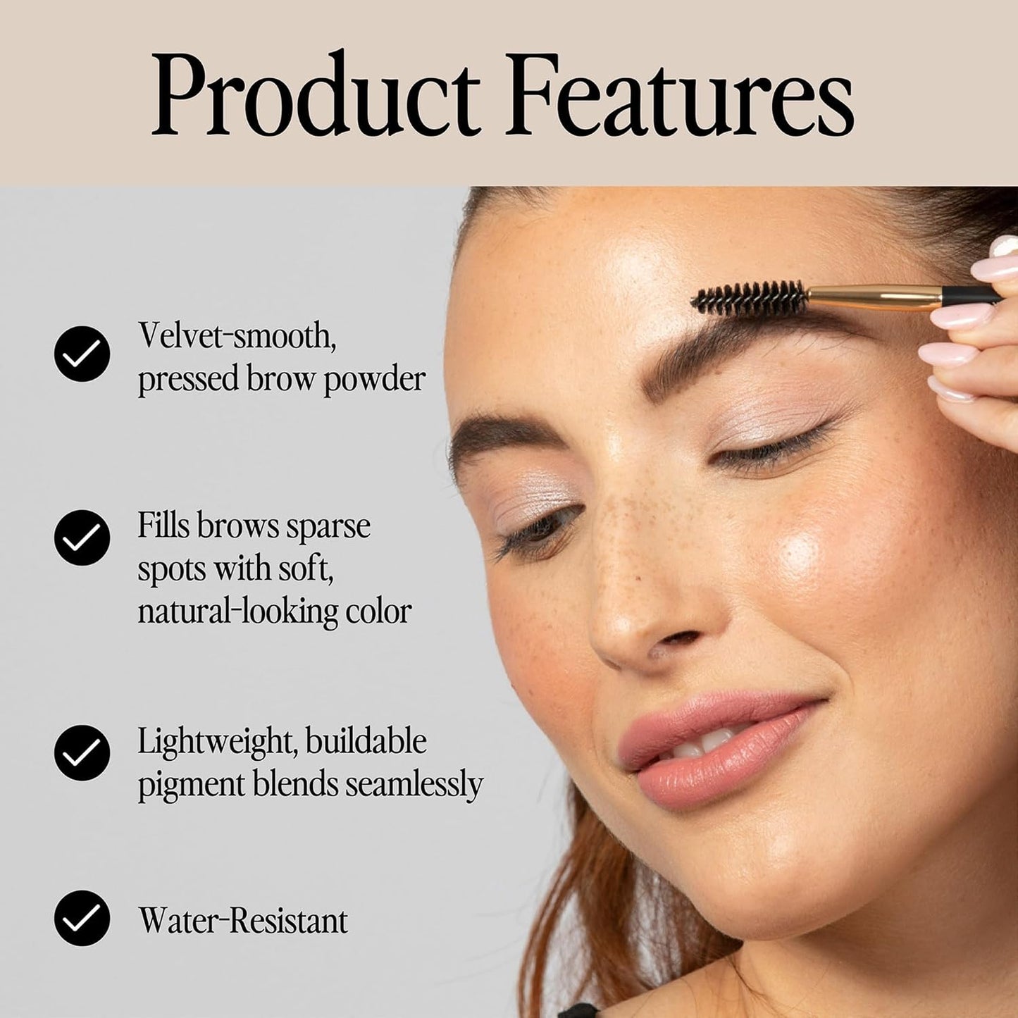 Billion Dollar Brows - Eyebrow Powder - Light Brown, 1 Ounce (Pack of 1)