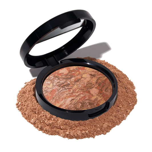 LAURA GELLER NEW YORK Baked Balance-N-Glow Illuminating Foundation - Deep - Buildable Sheer to Light Coverage - Satin Finish
