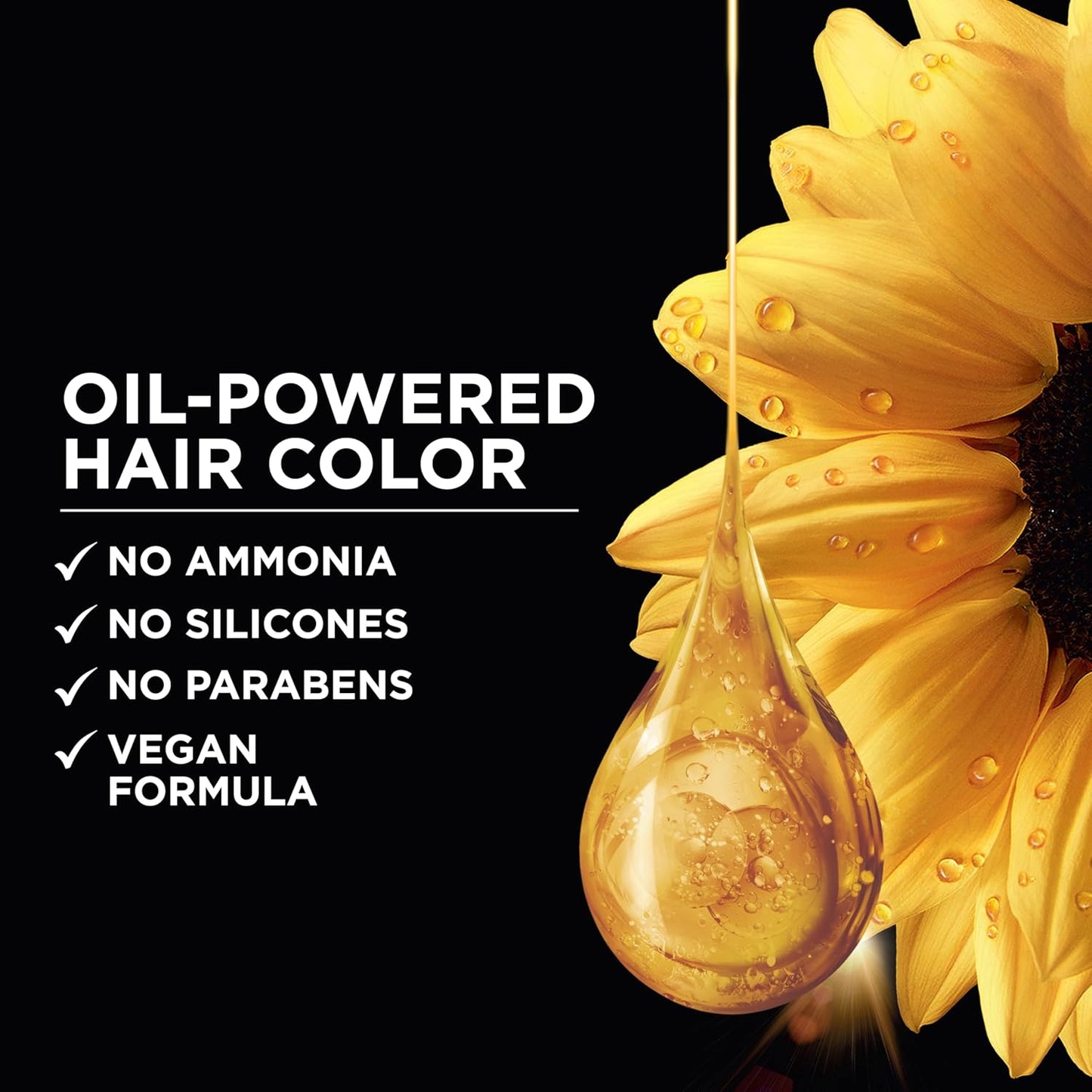 Garnier Hair Color Olia Ammonia-Free Brilliant Color Oil-Rich Permanent Hair Dye, 8.22 Medium Rose Gold, 2 Count (Packaging May Vary)