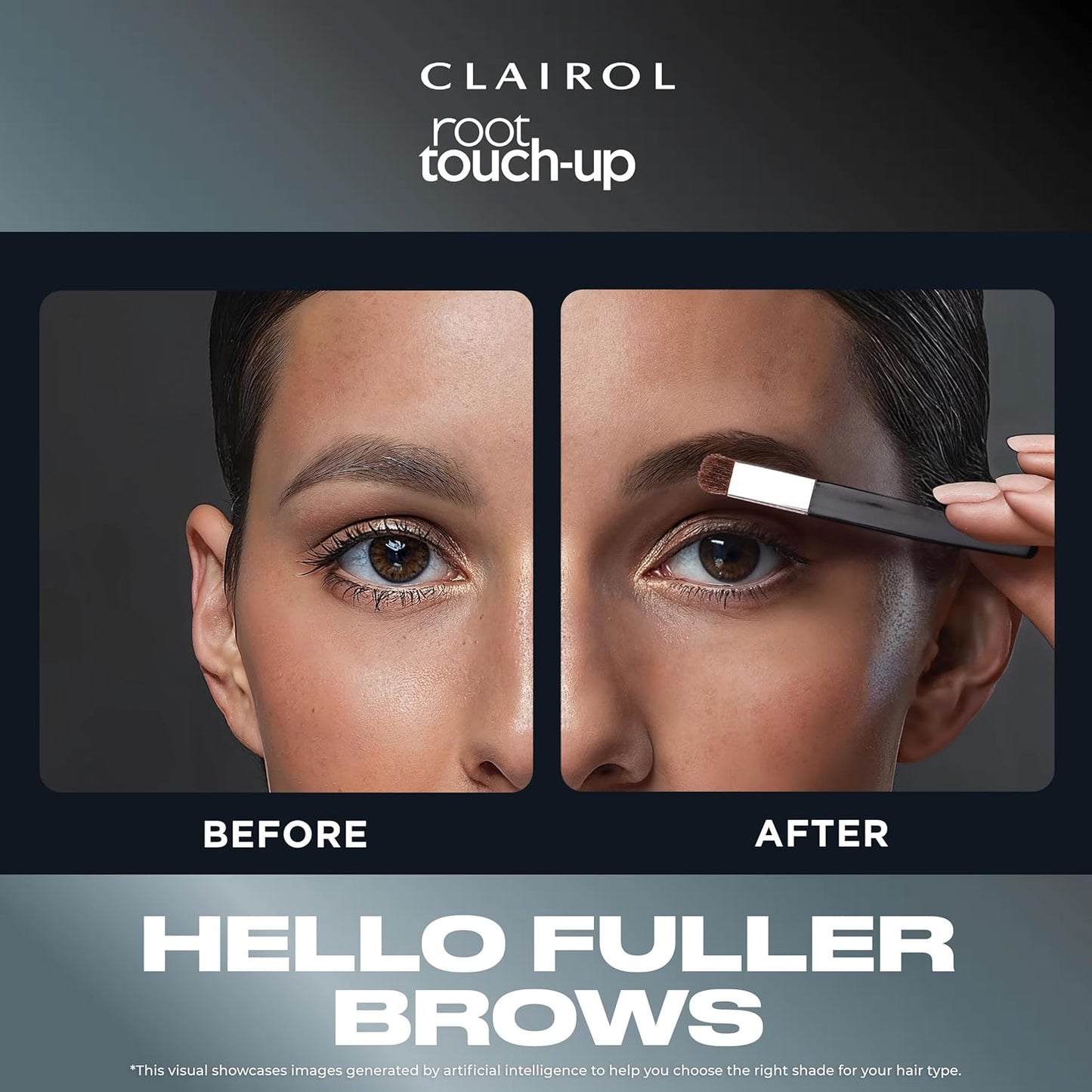 Clairol Root Touch-Up Temporary Concealing Powder, Medium Brown Hair Color, Pack of 1