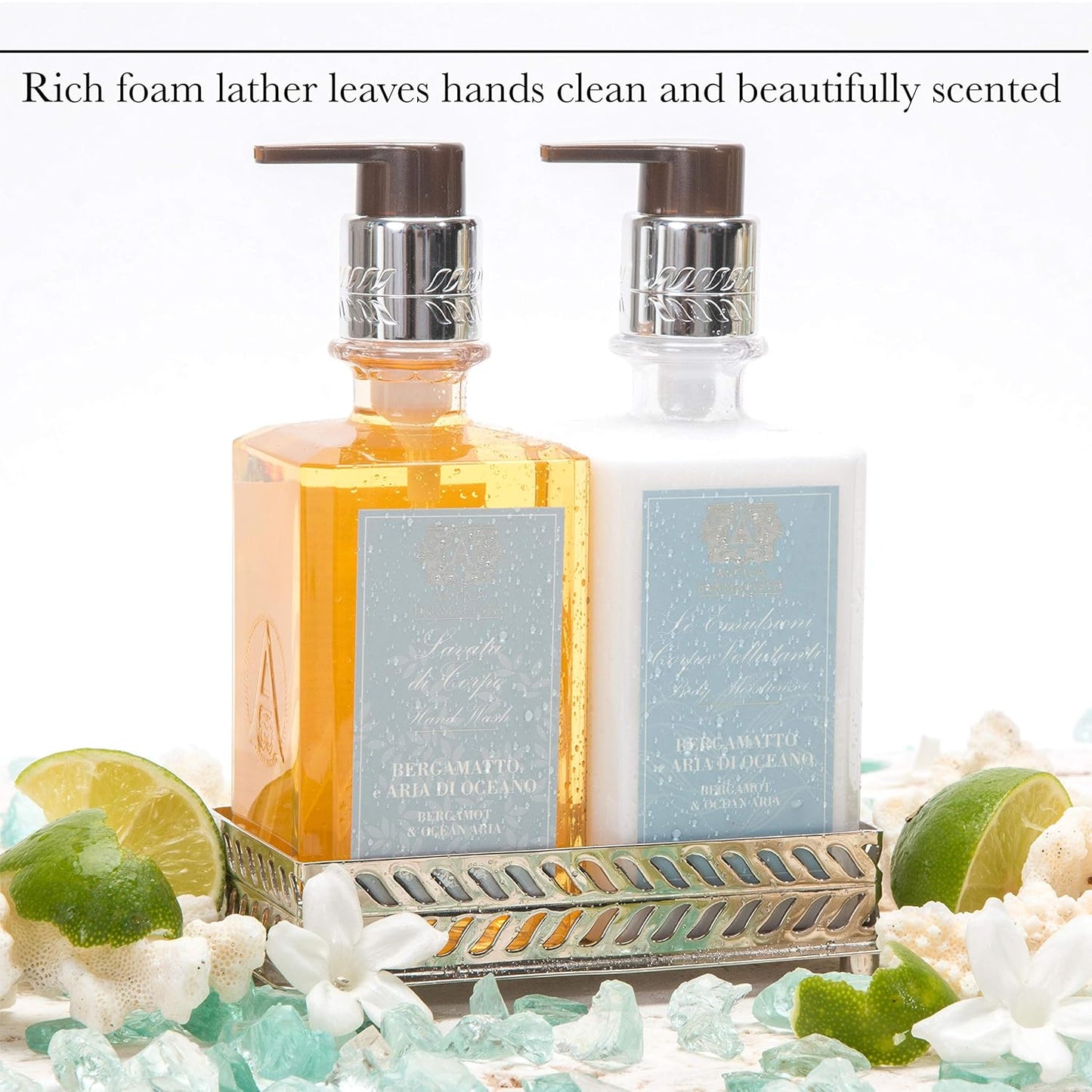 Antica Farmacista Hand Wash -Lavender & Lime Blossom, 10 Fl Oz (Pack of 1)