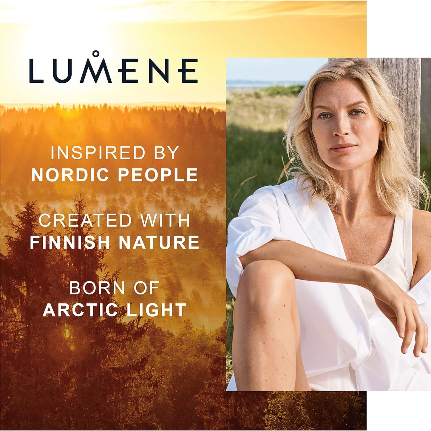 Lumene Invisible Illumination Serum in Concealer - Vitamin E Hydrating Concealer - Lightweight Color Corrector for Dark Circles - Multi-Use Makeup Hybrid - Deep (10ml)