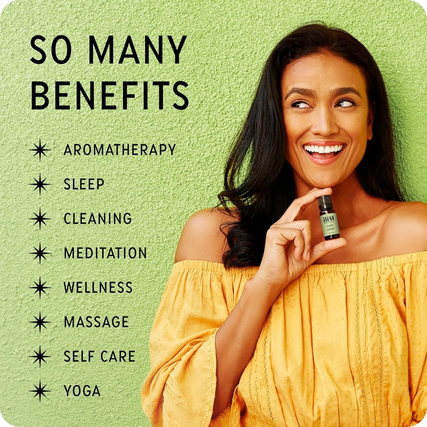 The Best Allergy + Outdoor Essential Oil Roll-On Blend- Premium Grade- Pre-Diluted in Coconut Oil- Ready to Use- 10 ml (.33 fl oz)
