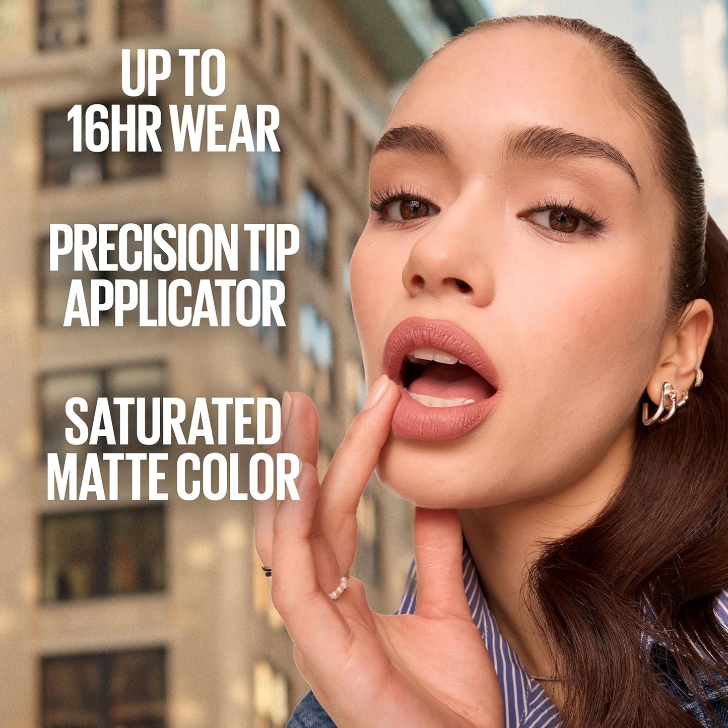 Maybelline Super Stay Matte Ink Liquid Lipstick Makeup, Long Lasting High Impact Color, Up to 16H Wear, Innovator, Cardinal Red, 1 Count, Packaging May Vary